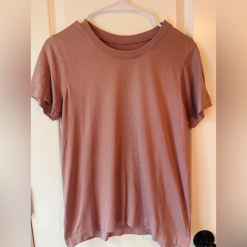 Light Purple Lululemon Tshirt
